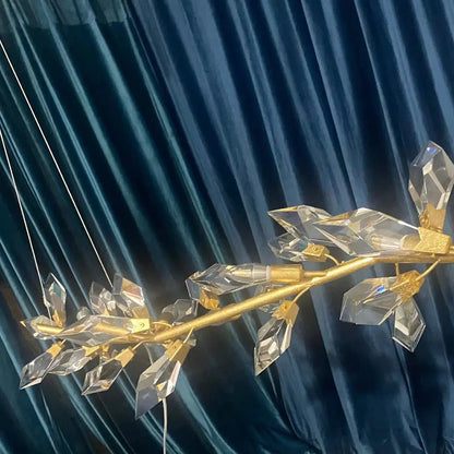 Addison 63.5" Linear Crystal Chandelier
