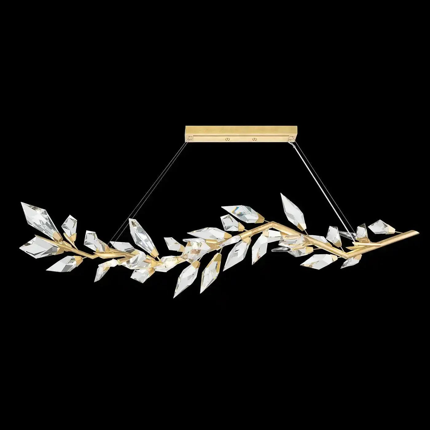 Addison 72" Linear Crystal chandelier
