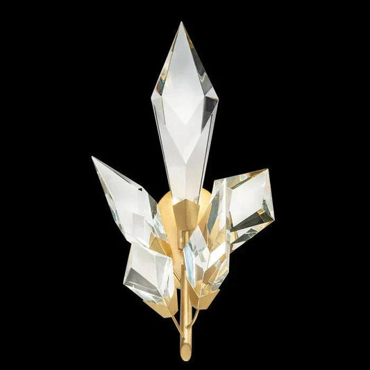 Addison Modern luxury forests 18" Crystal Wall Lamp