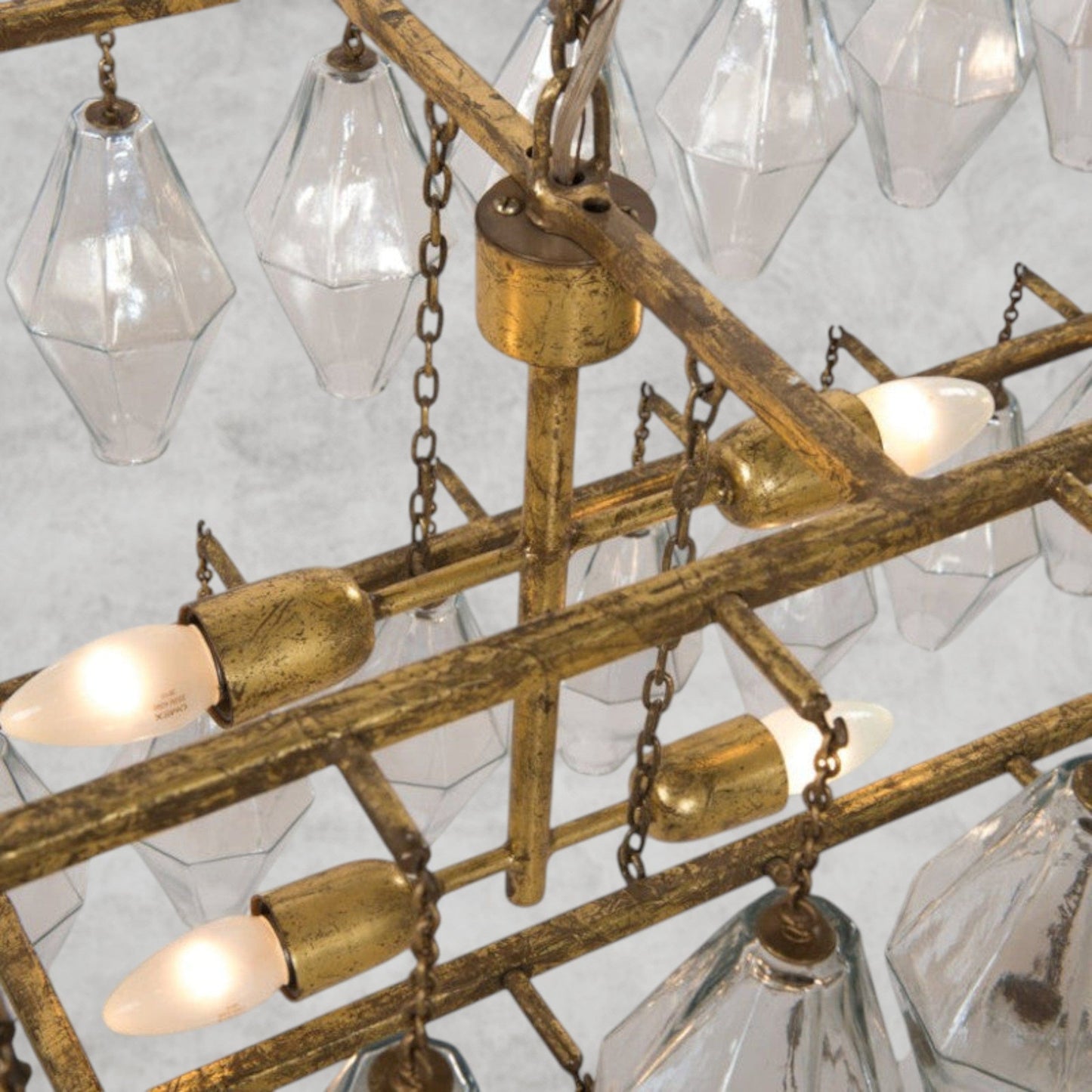 Adeeline 8 Light Glass Chandelier