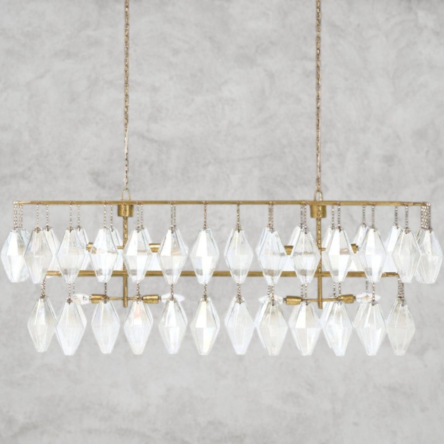 Adeeline 8 Light Glass Chandelier