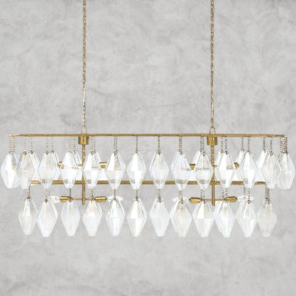 Adeeline 8 Light Glass Chandelier
