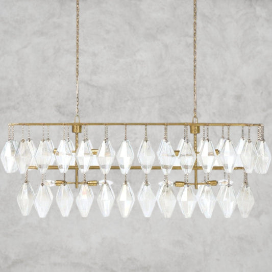 Adeeline 8 Light Glass Chandelier