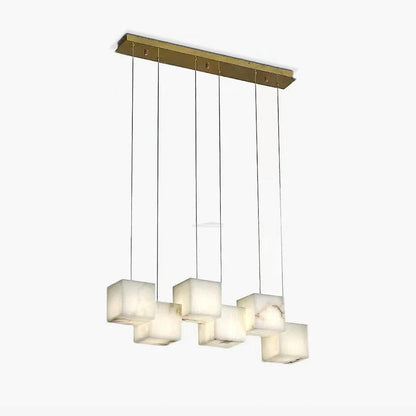Alabaster Box Linear Chandelier