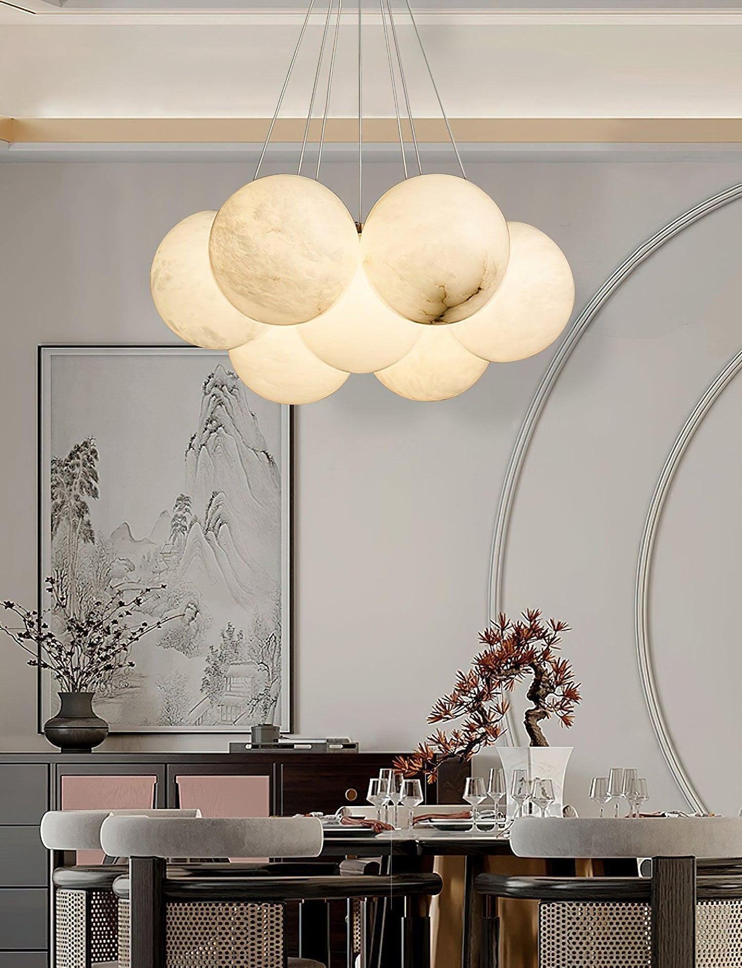 Alabaster Ceiling Pendant