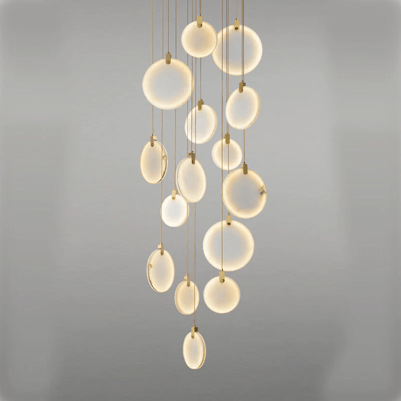 Alabaster Cuboid Dining Room Chandelier,Dining Room Chandelie