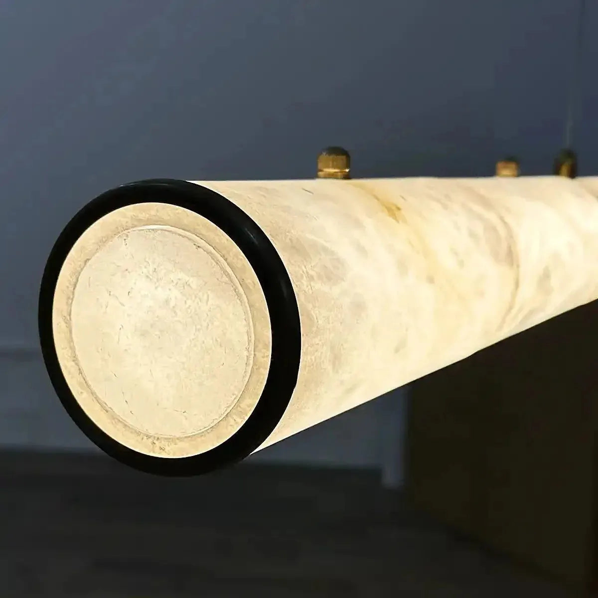 Alabaster Magnificence Art Linear Chandelier