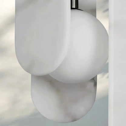 Alabaster Megalith Single Pendant