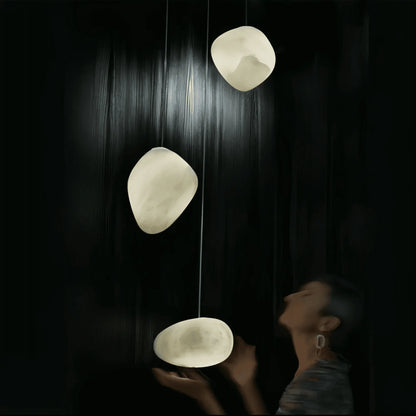 Alabaster Natural Stone Pendant