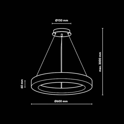 Alabaster natural stone round chandelier