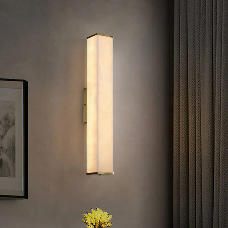 Alabaster Rectangle Wall Sonce