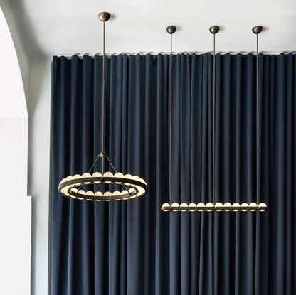 Alabaster Suter Chandelier