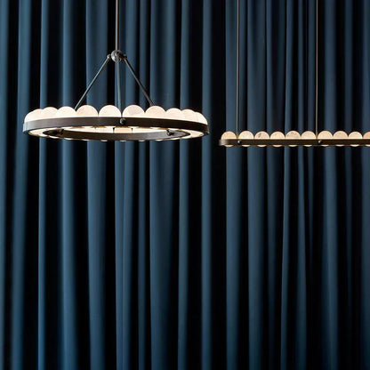 Alabaster Suter Chandelier