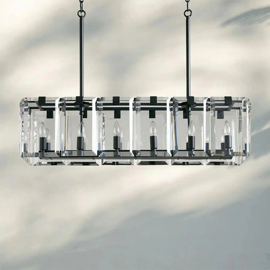 Amaya Rectangular Chandelier 12/16 Light