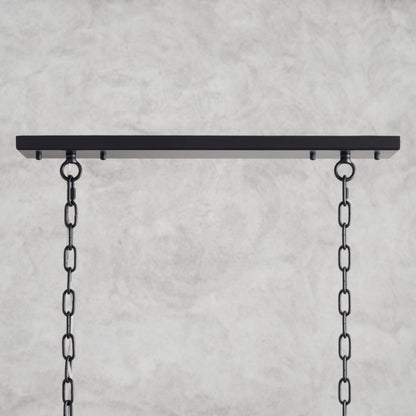Amaya Rectangular Chandelier 40", 53"