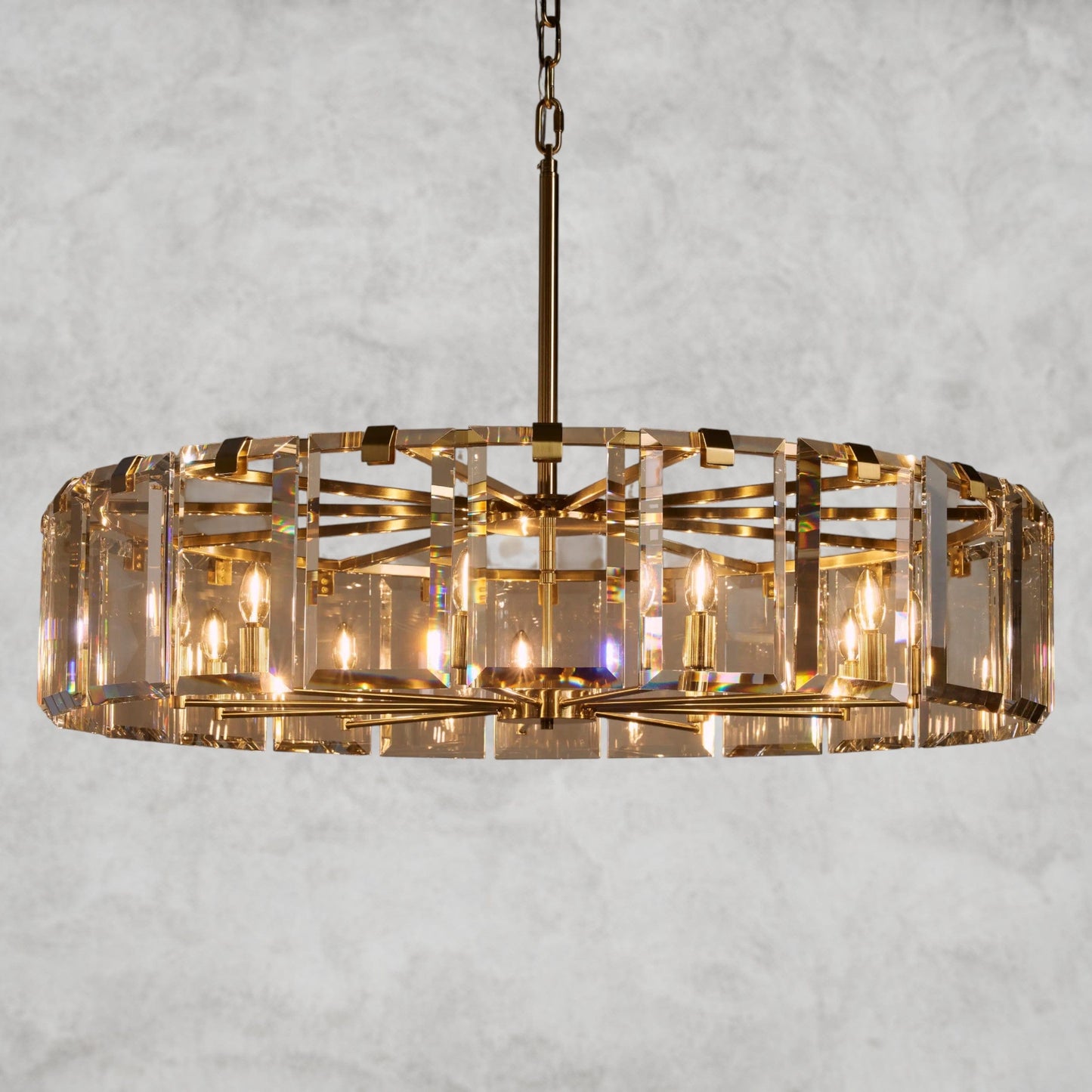 Amaya Round Chandelier 21.5", 30", 38", 48"