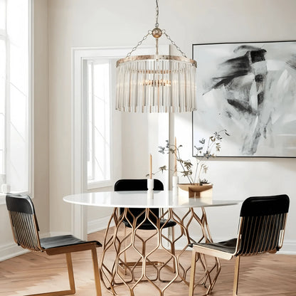 Andalucian Round Chandelier 24"35"