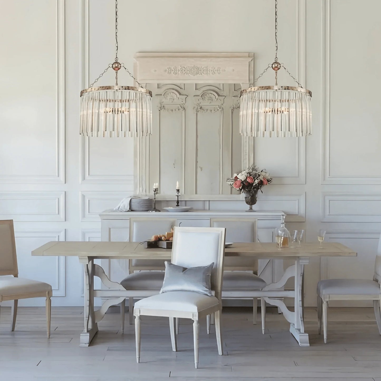 Andalucian Round Chandelier 24"35"