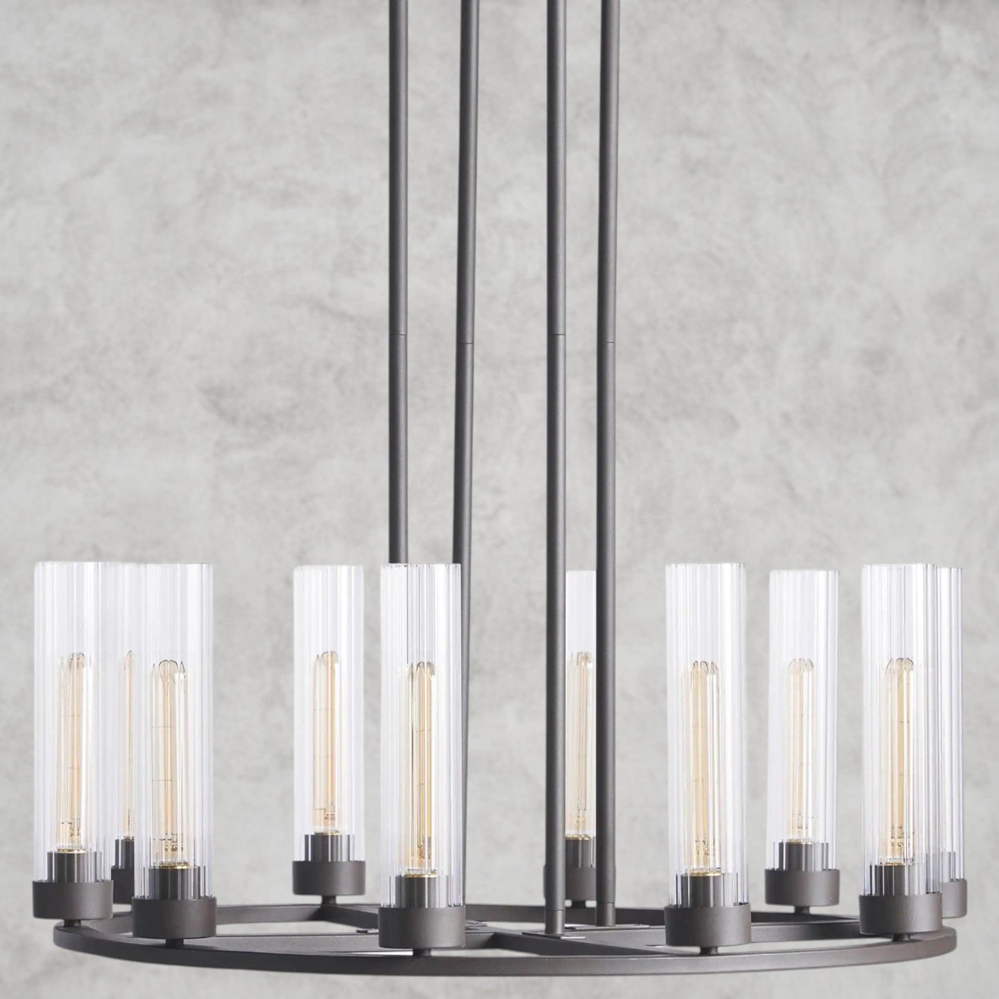 Andreas 10-Light Round Chandelier