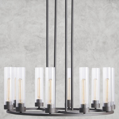 Andreas 10-Light Round Chandelier