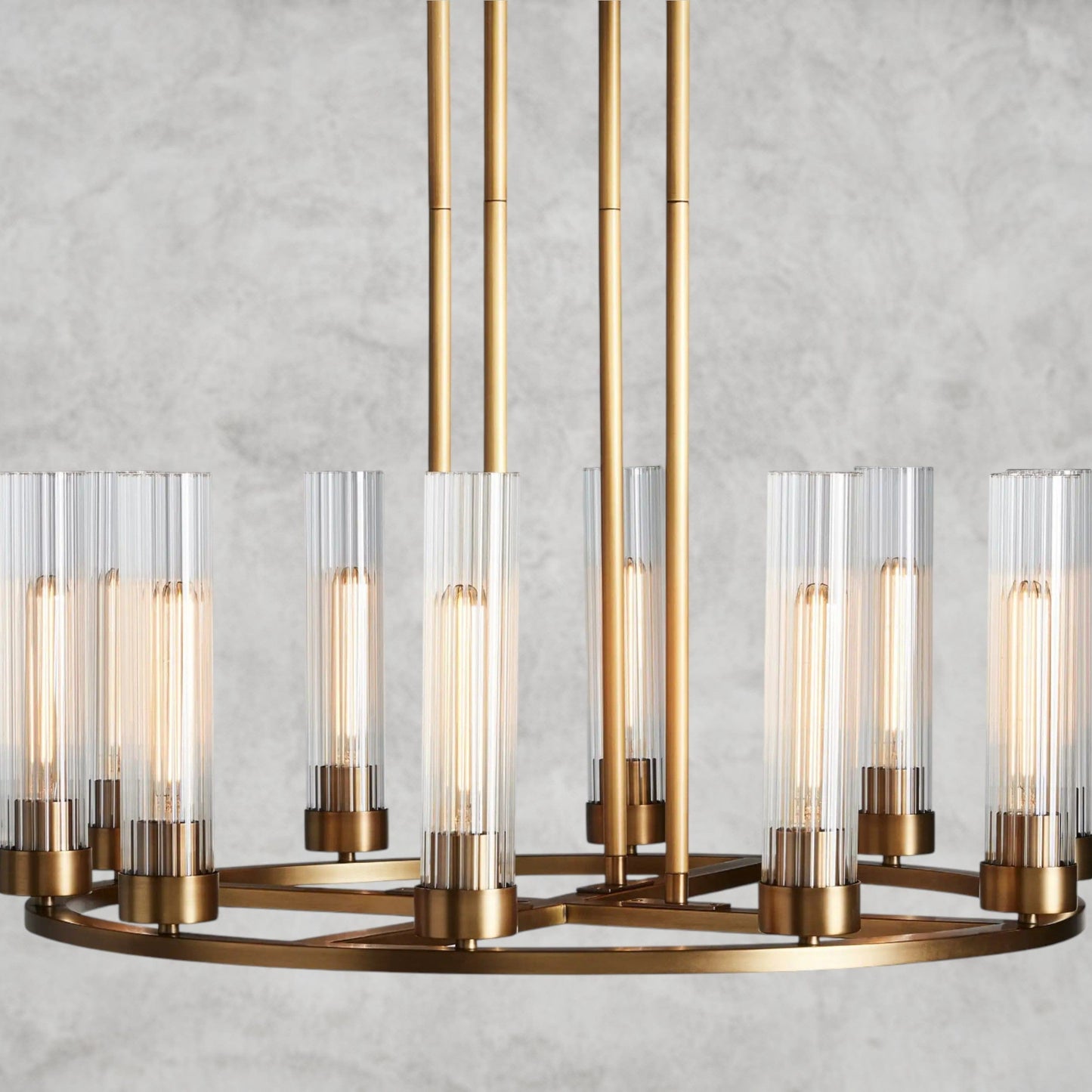 Andreas 10-Light Round Chandelier