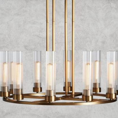Andreas 10-Light Round Chandelier