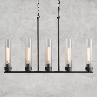 Andreas 5-Light Linear Chandelier