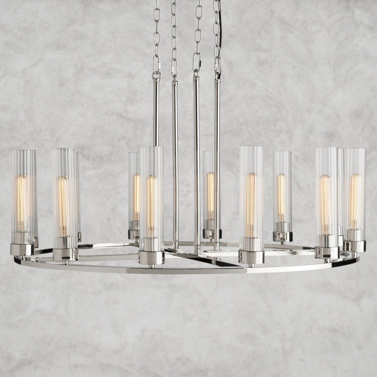Andreas Round Chandelier 10/ 12 Light