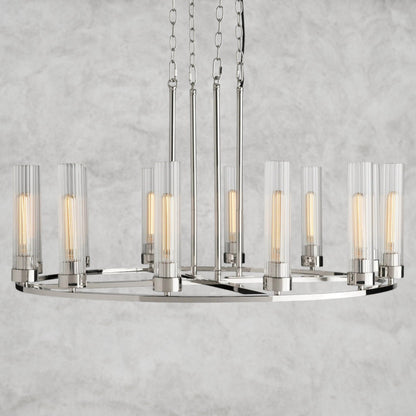 Andreas Round Chandelier 10/ 12 Light