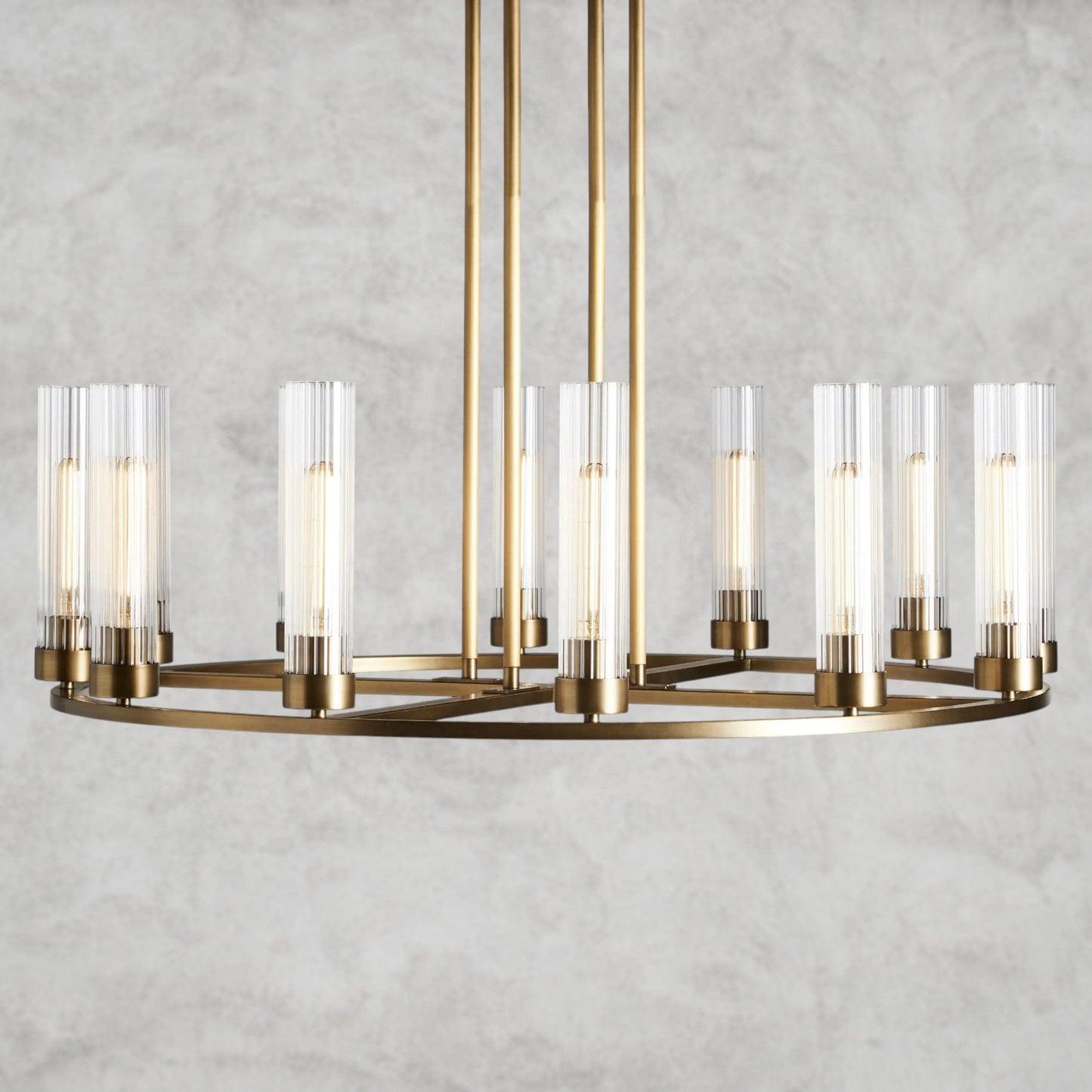 Andreas Round Chandelier 10/ 12 Light