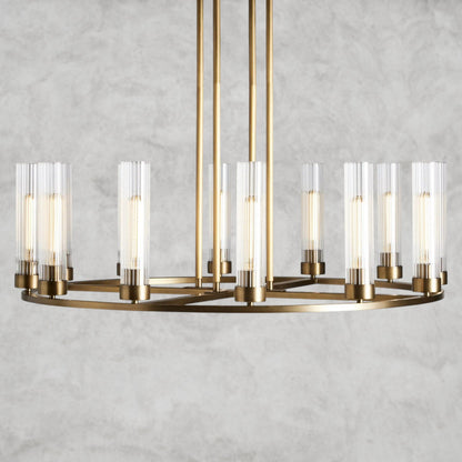 Andreas Round Chandelier 10/ 12 Light
