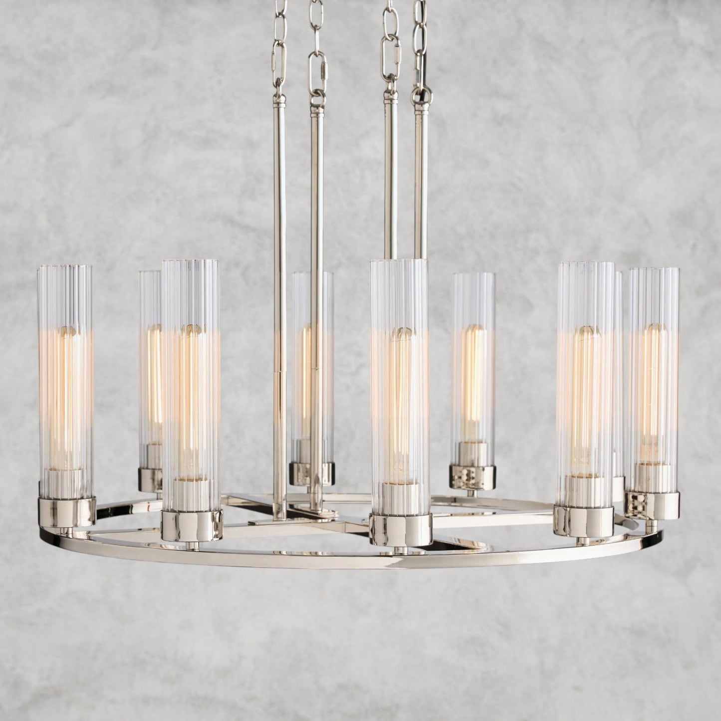 Andreas Round Chandelier 10/ 12 Light