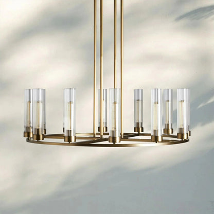 Andreas Round Chandelier 10/12 Light