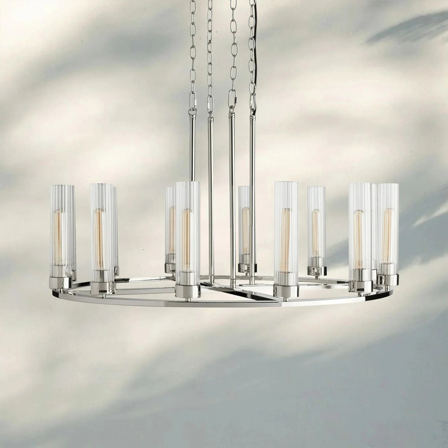 Andreas Round Chandelier 10/12 Light