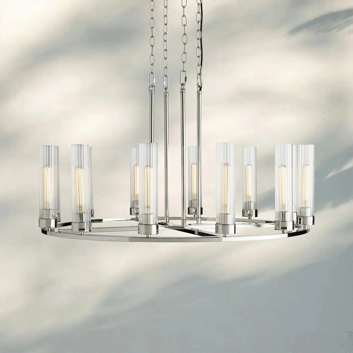 Andreas Round Chandelier 10/12 Light