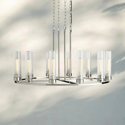Andreas Round Chandelier 10/12 Light