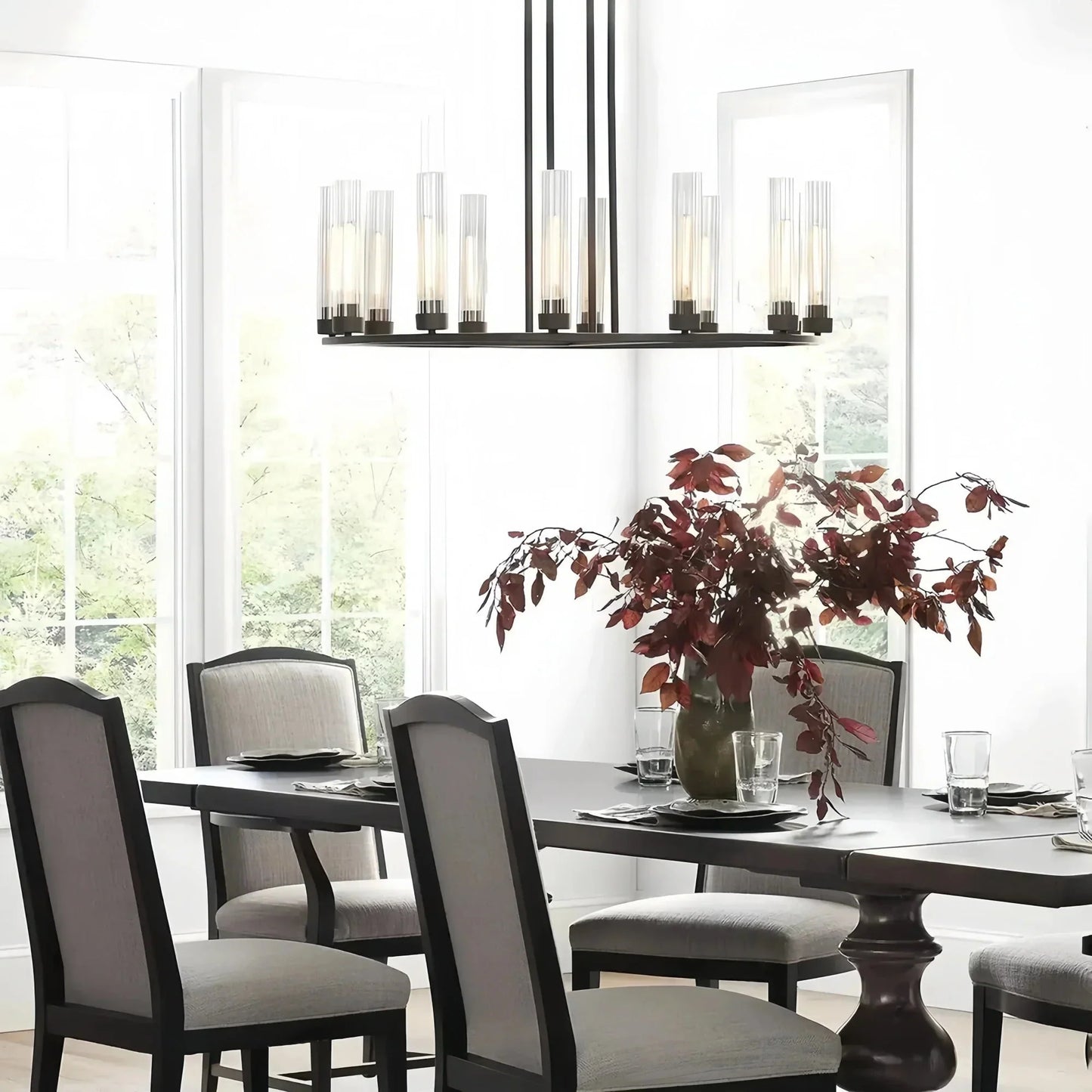 Andreas Round Chandelier 10/12 Light