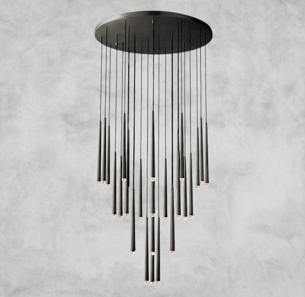 Aquitaine Round Chandelier 18", 24", 30", 48"