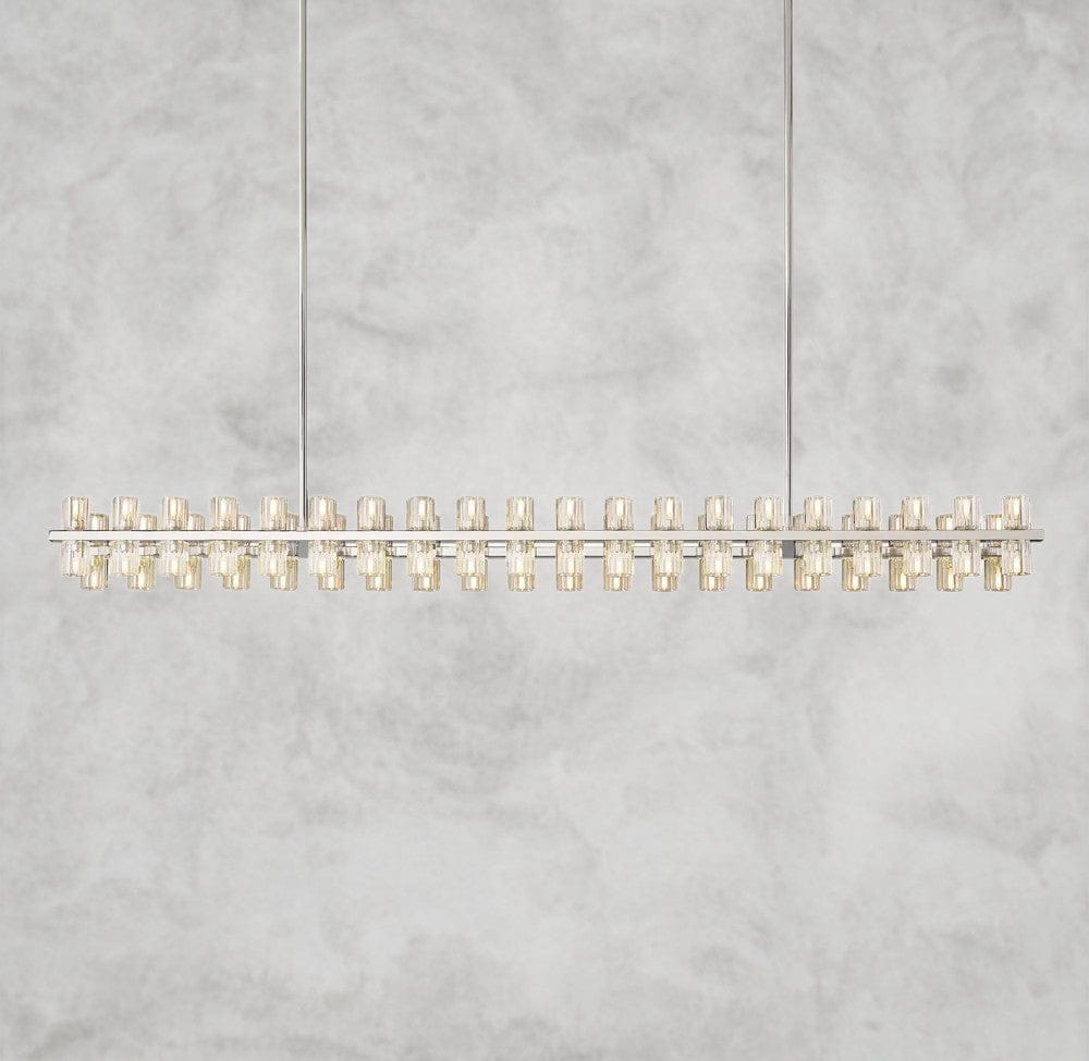 Arcachon LED Rectangular Chandelier 54", 72"