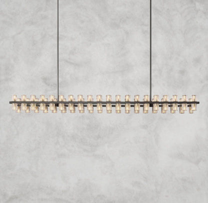 Arcachon LED Rectangular Chandelier 54", 72"