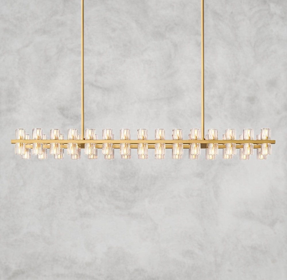 Arcachon LED Rectangular Chandelier 54", 72"