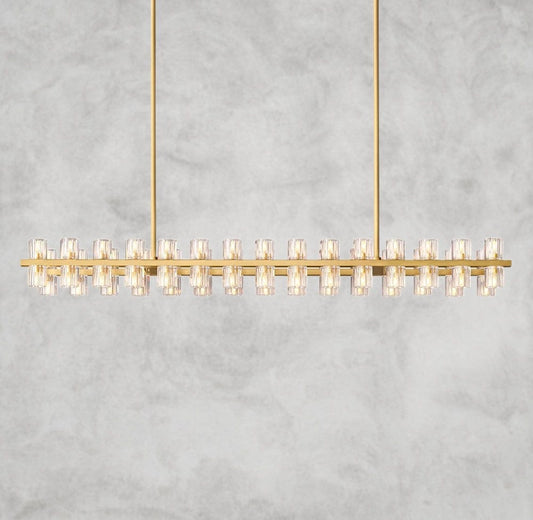 Arcachon LED Rectangular Chandelier 54", 72"