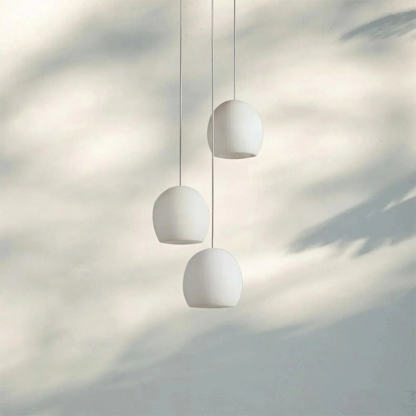 Arica Round Alabaster Chandelier Light