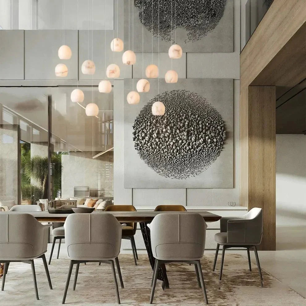Arica Rectangular Chandelier 7/15/30 Light