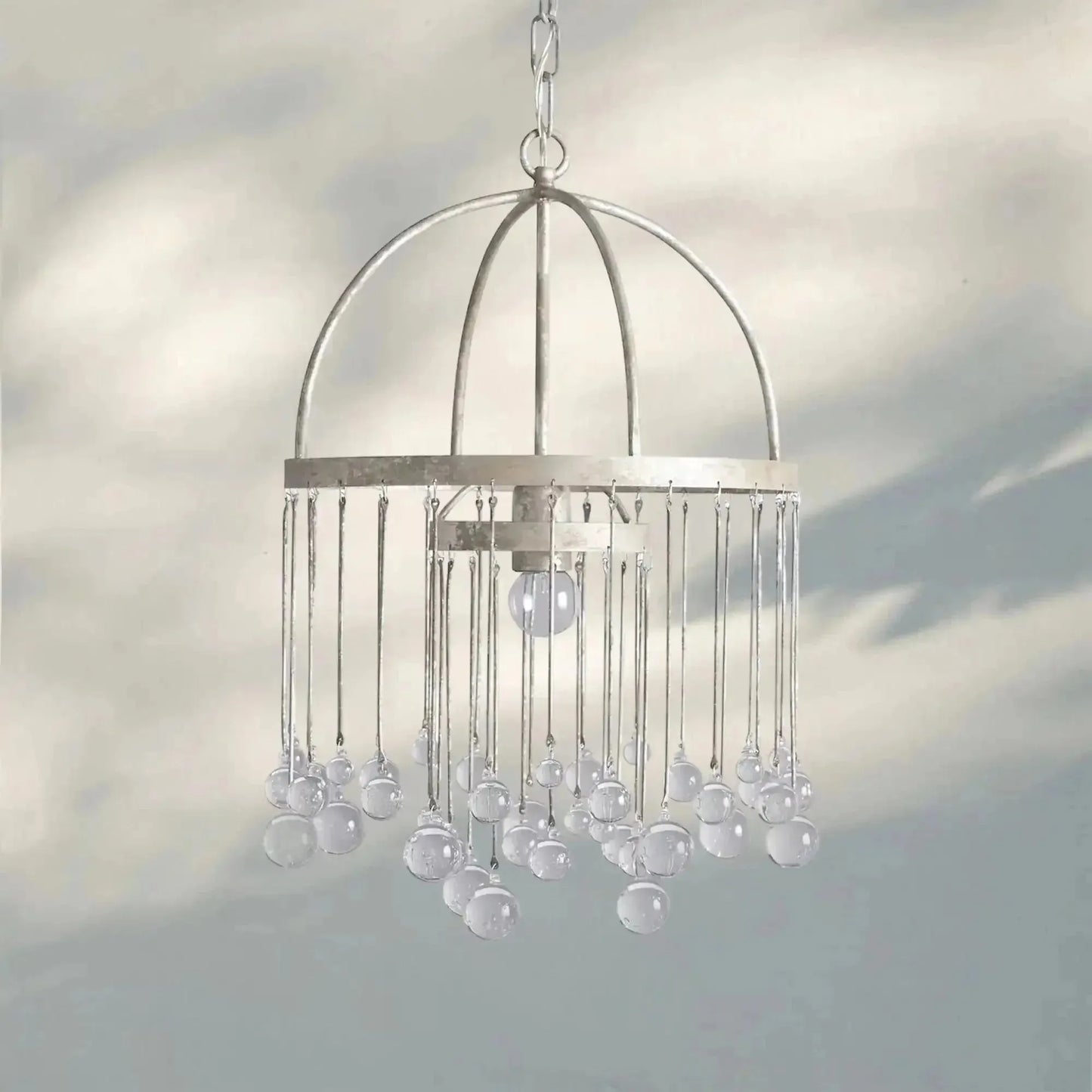 Aubrey Modern Crystal Ball Pendant Lamp