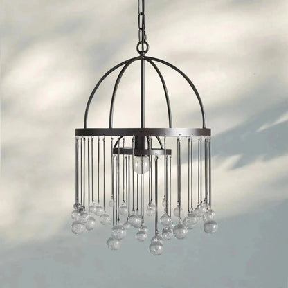 Aubrey Modern Crystal Ball Pendant Lamp