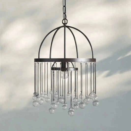 Aubrey Modern Crystal Ball Pendant Lamp