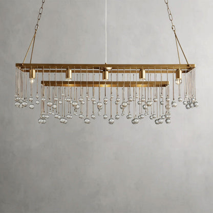 Aubrey Rectangular Chandelier 47", 60"
