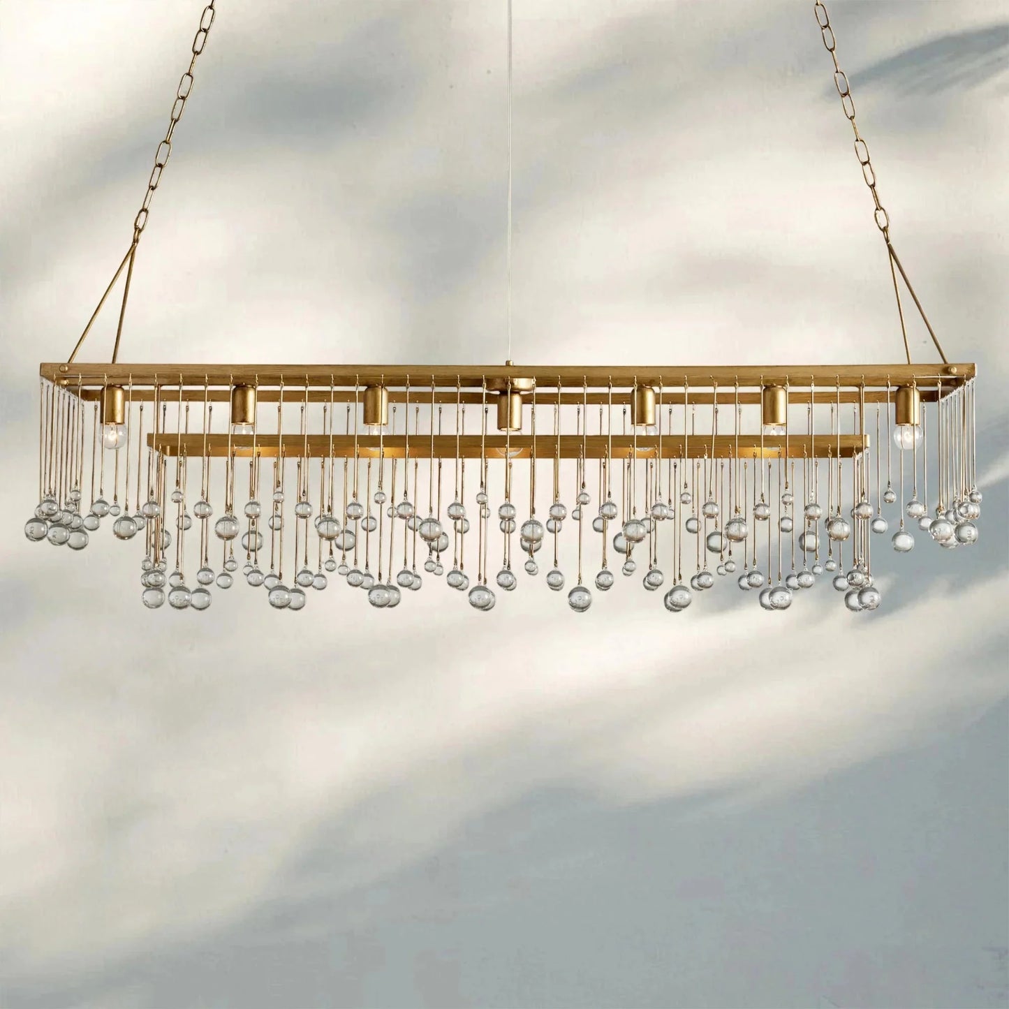 Aubrey Rectangular Chandelier 47''60''