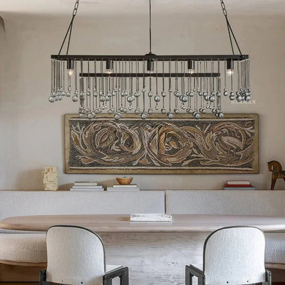 Aubrey Rectangular Chandelier 47''60''